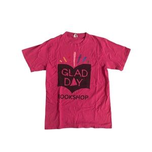 « Glad Day Bookshop » Pink T-Shirt